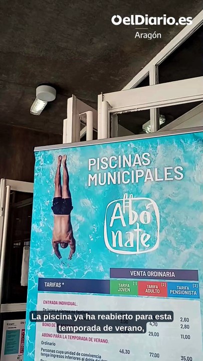 La piscina de Torrero reabre entre críticas por una reparación "insuficiente": "Estas filtraciones son estructurales"