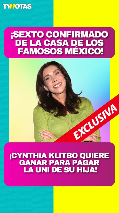 Cynthia Klitbo revela qué haría con el premio: quiere asegurar el futuro de su hija