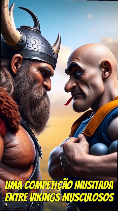 Vikings e Popeye quem é mais forte na vida real