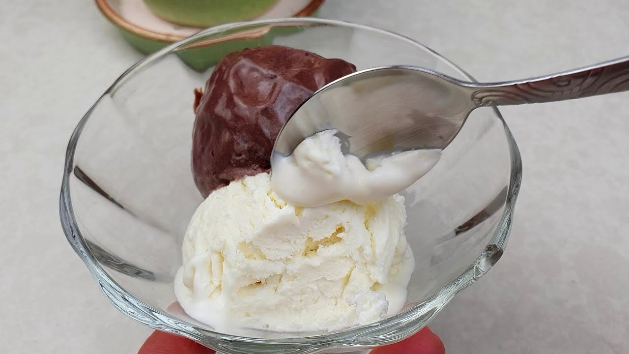 Hausgemachtes Eisrezept mit nur 2 Zutaten!