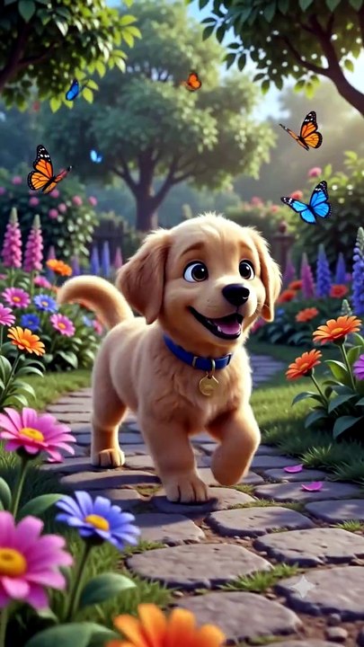 Max puppy serching somthing #cartoon #viral #trading