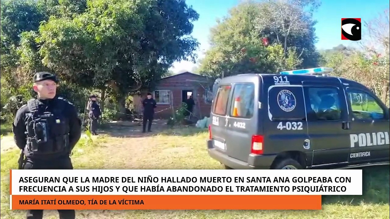 Aseguran que la madre del niño hallado muerto en Santa Ana golpeaba con frecuencia a sus hijos