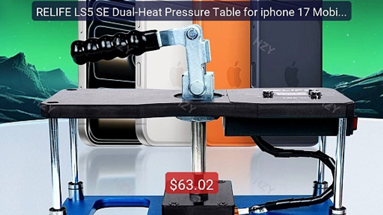 RELIFE LS5 SE Dual-Heat Pressure Table for iphone 17 Mobile Ph... -- Best Buy 2026 | Great Quality!