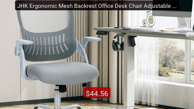 JHK Ergonomic Mesh Backrest Office Desk Chair Adjustable Heigh... Hot Deal 2026 | Limited Offer!