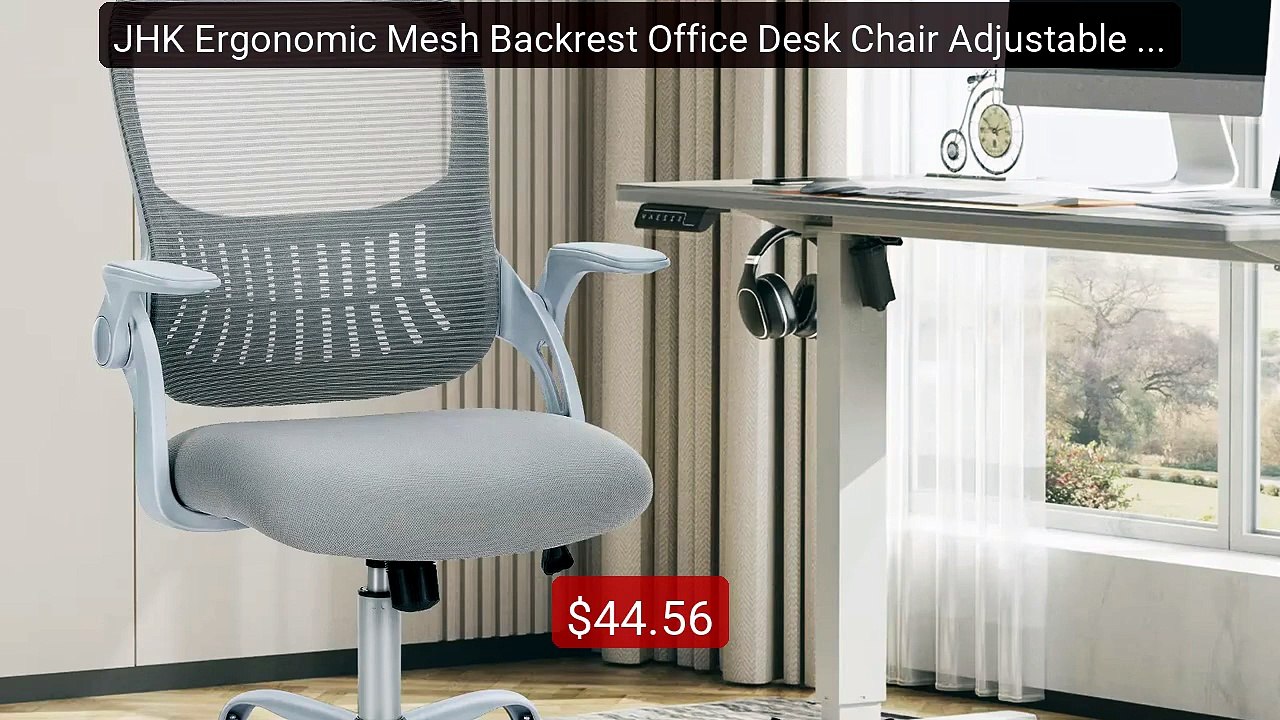 JHK Ergonomic Mesh Backrest Office Desk Chair Adjustable Heigh... -- Hot Deal 2026 | Limited Offer!