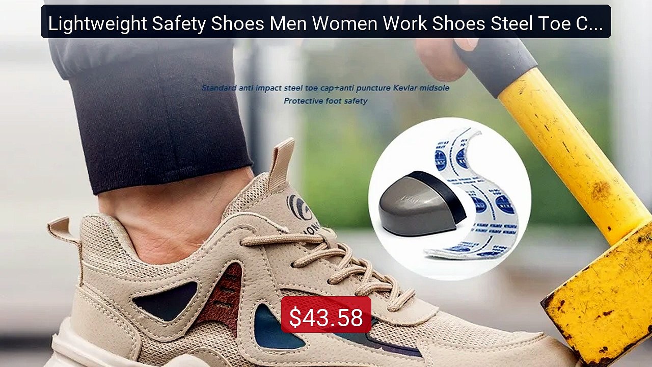 Lightweight Safety Shoes Men Women Work Shoes Steel Toe Cap Working... -- Top Rated 2026 | Buy Now!
