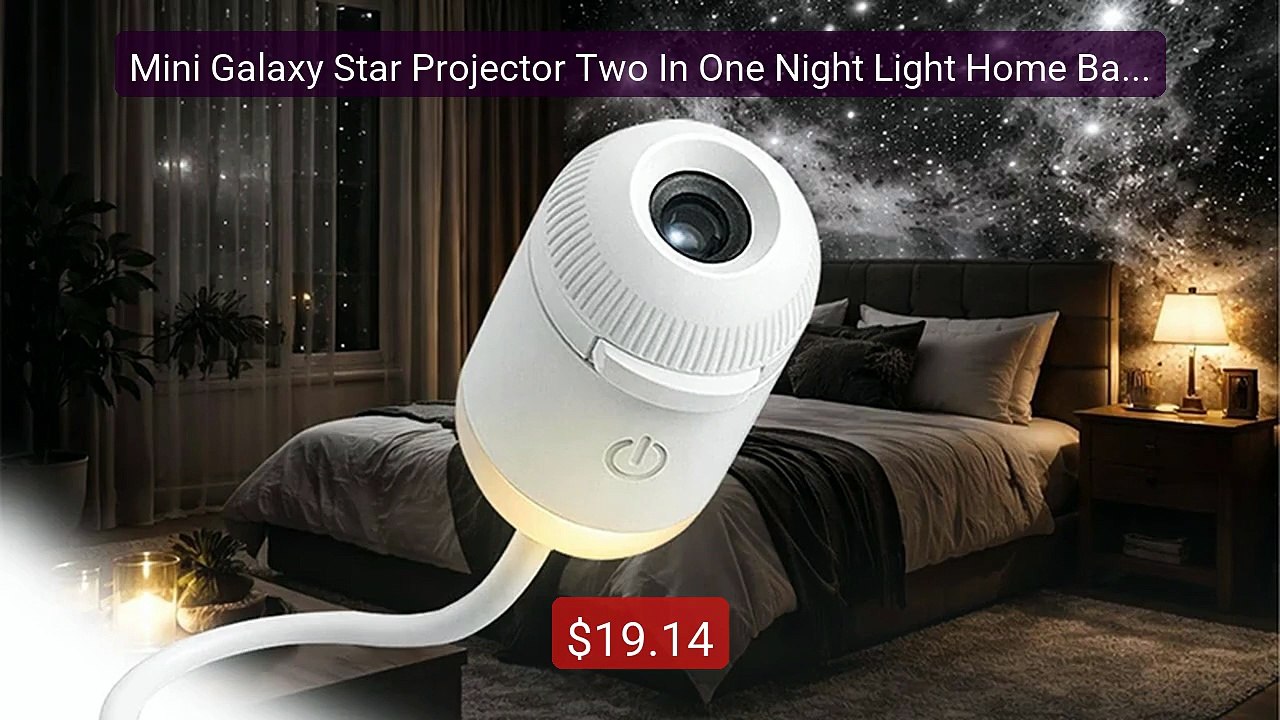 Mini Galaxy Star Projector Two In One Night Light Home Background A... -- Top Rated 2026 | Buy Now!