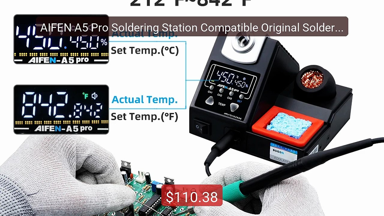 AIFEN A5 Pro Soldering Station Compatible Original Soldering Iron T... -- Top Rated 2026 | Buy Now!