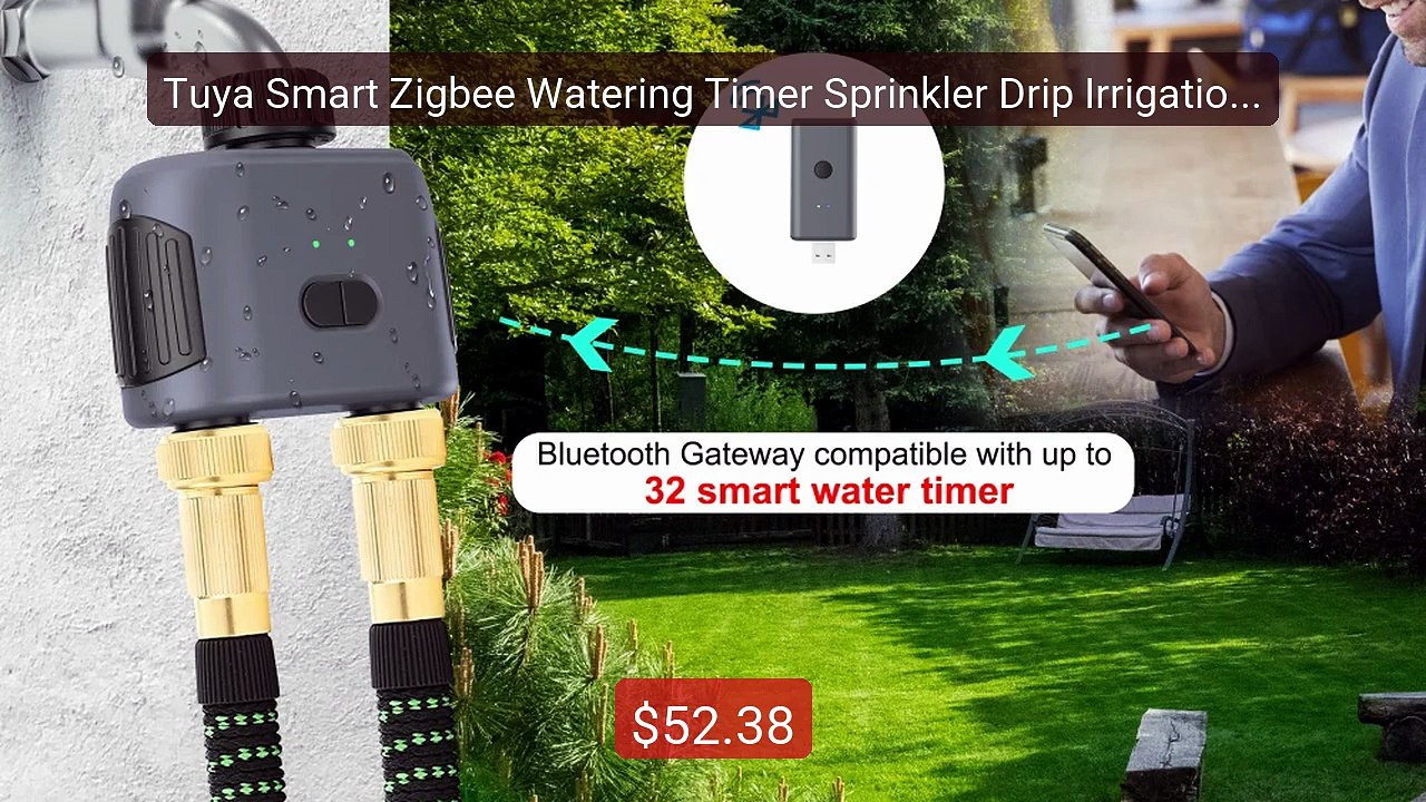 Tuya Smart Zigbee Watering Timer Sprinkler Drip Irrigation Sy... -- Amazing Value 2026 | Must Have!