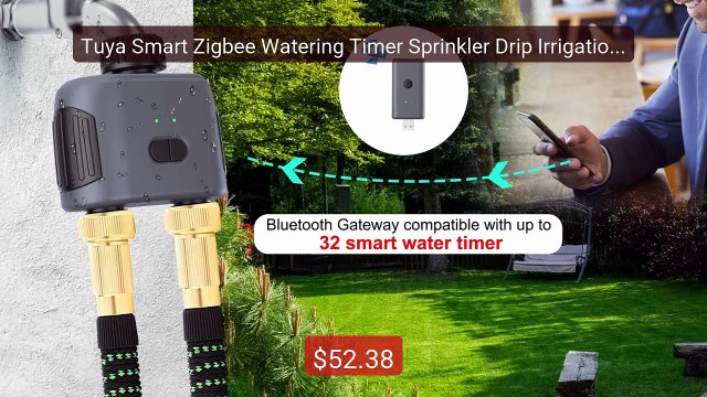 Tuya Smart Zigbee Watering Timer Sprinkler Drip Irrigation Sy... Amazing Value 2026 | Must Have!