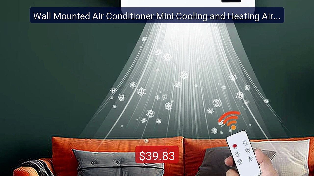 Wall Mounted Air Conditioner Mini Cooling and Heating Air Con... -- Amazing Value 2026 | Must Have!