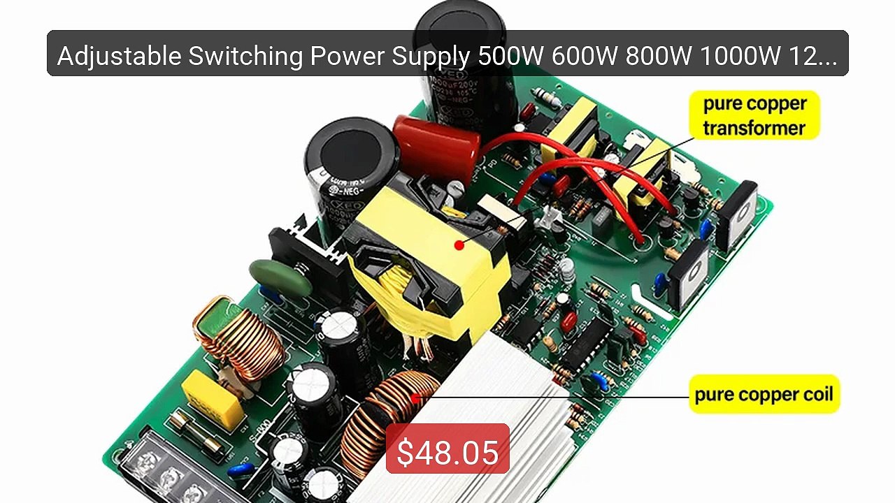 Adjustable Switching Power Supply 500W 600W 800W 1000W 1200W 1500W ... -- Top Rated 2026 | Buy Now!