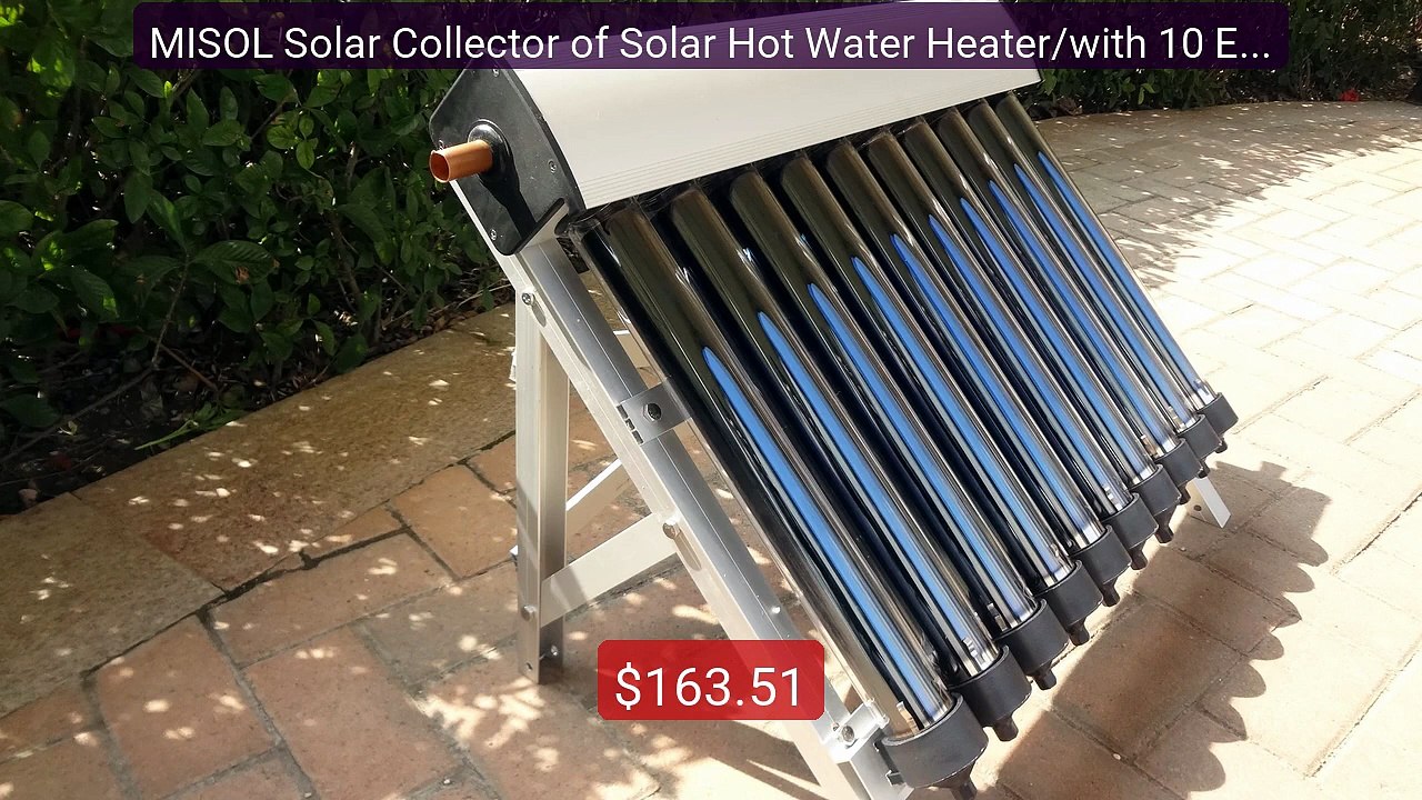 MISOL Solar Collector of Solar Hot Water Heater/with 10 Evacu... -- Amazing Value 2026 | Must Have!