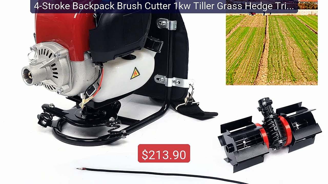 4-Stroke Backpack Brush Cutter 1kw Tiller Grass Hedge Trimmer... -- Amazing Value 2026 | Must Have!