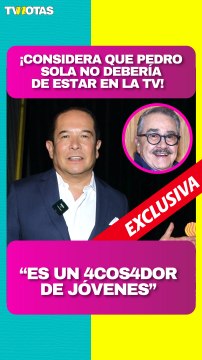 Gustavo Adolfo Infante lanza grave acusación contra Pedro Sola tras sus polémicos comentarios sobre las mascotas