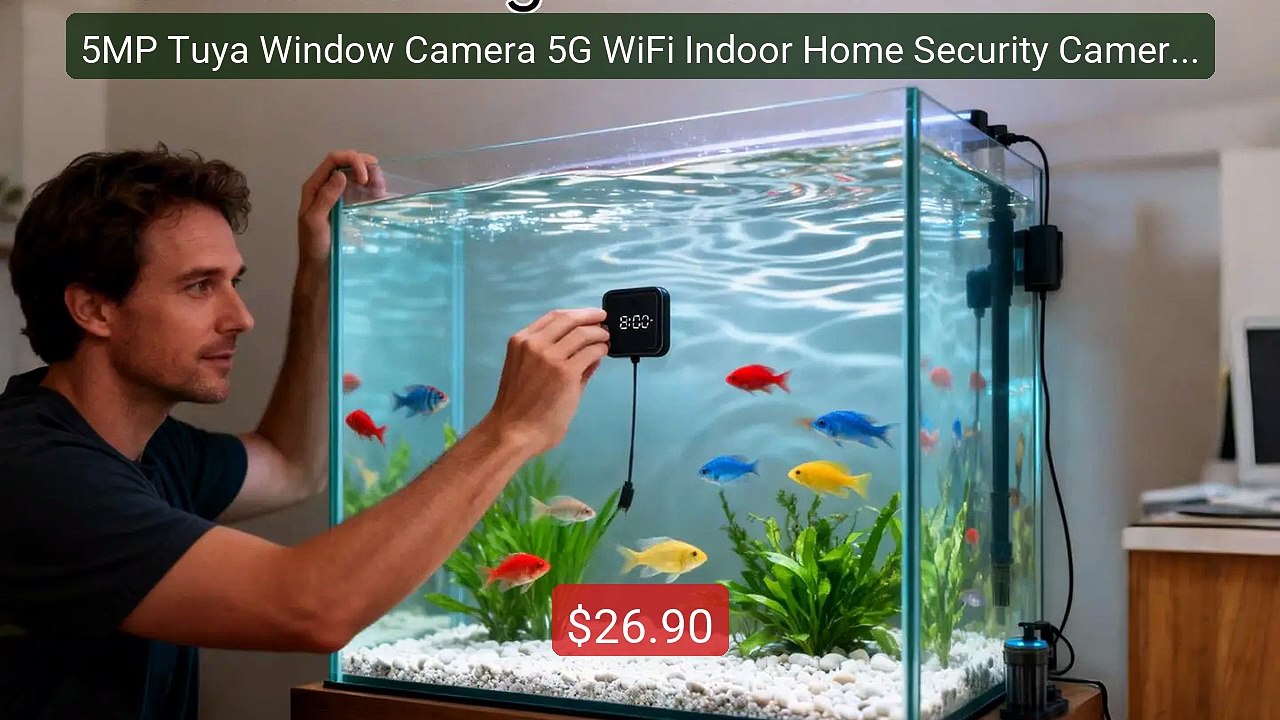 5MP Tuya Window Camera 5G WiFi Indoor Home Security Camera Color Ni... -- Top Rated 2026 | Buy Now!