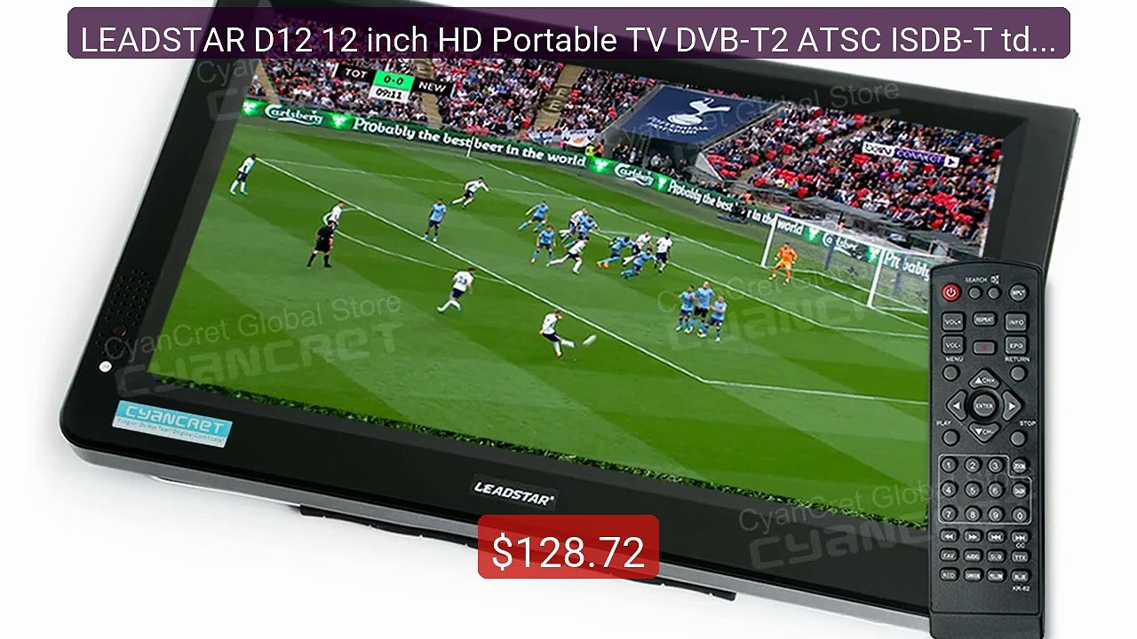 LEADSTAR D12 12 inch HD Portable TV DVB-T2 ATSC ISDB-T tdt ... -- Top Pick 2026 | Unbeatable Price!