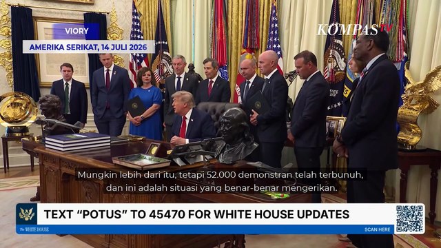 AS-Iran Makin Memanas! Trump Ancam Lumpuhkan Selat Hormuz, Iran Klaim Serang Kapal Perang AS
