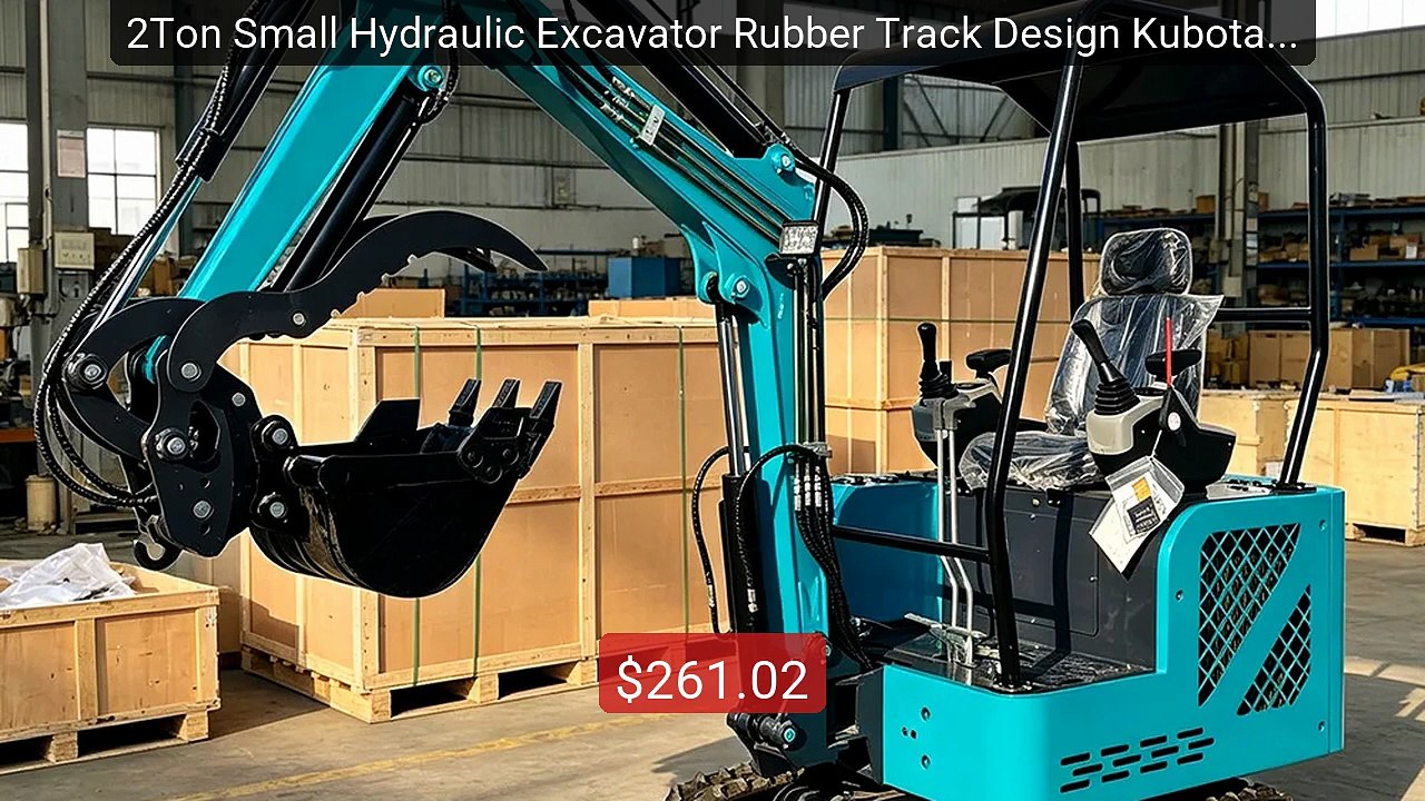 2Ton Small Hydraulic Excavator Rubber Track Design Kubota/Yanmar En... -- Top Rated 2026 | Buy Now!