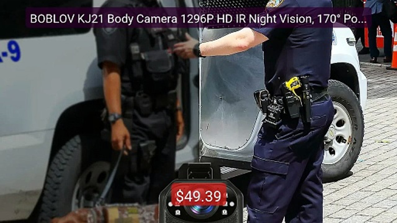 BOBLOV KJ21 Body Camera 1296P HD IR Night Vision, 170° Police Secu... -- Best Deal 2026 | Shop Now!