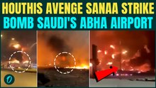 Houthi BOMBS Saudi Airport BREAKING: Massive Retaliatory STRIKE Hits Abha Airport |WATCH