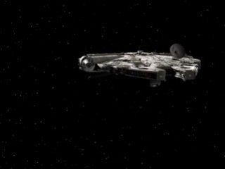 Vaisseaux Faucon Millenium star wars