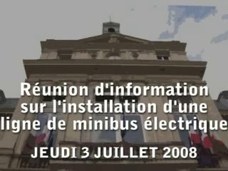 REUNION D'INFORMATION SUR UNE TRAVERSE DANS LE 15e