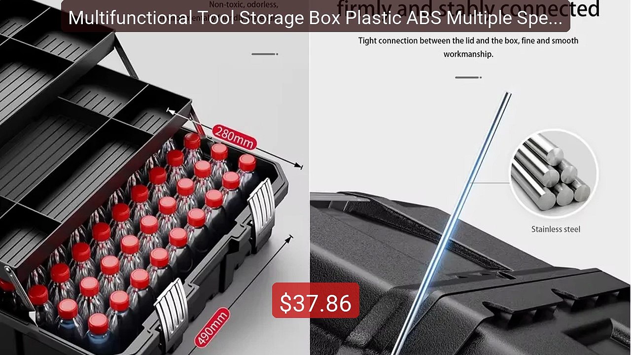 Multifunctional Tool Storage Box Plastic ABS Multiple Specificatio... -- Best Deal 2026 | Shop Now!