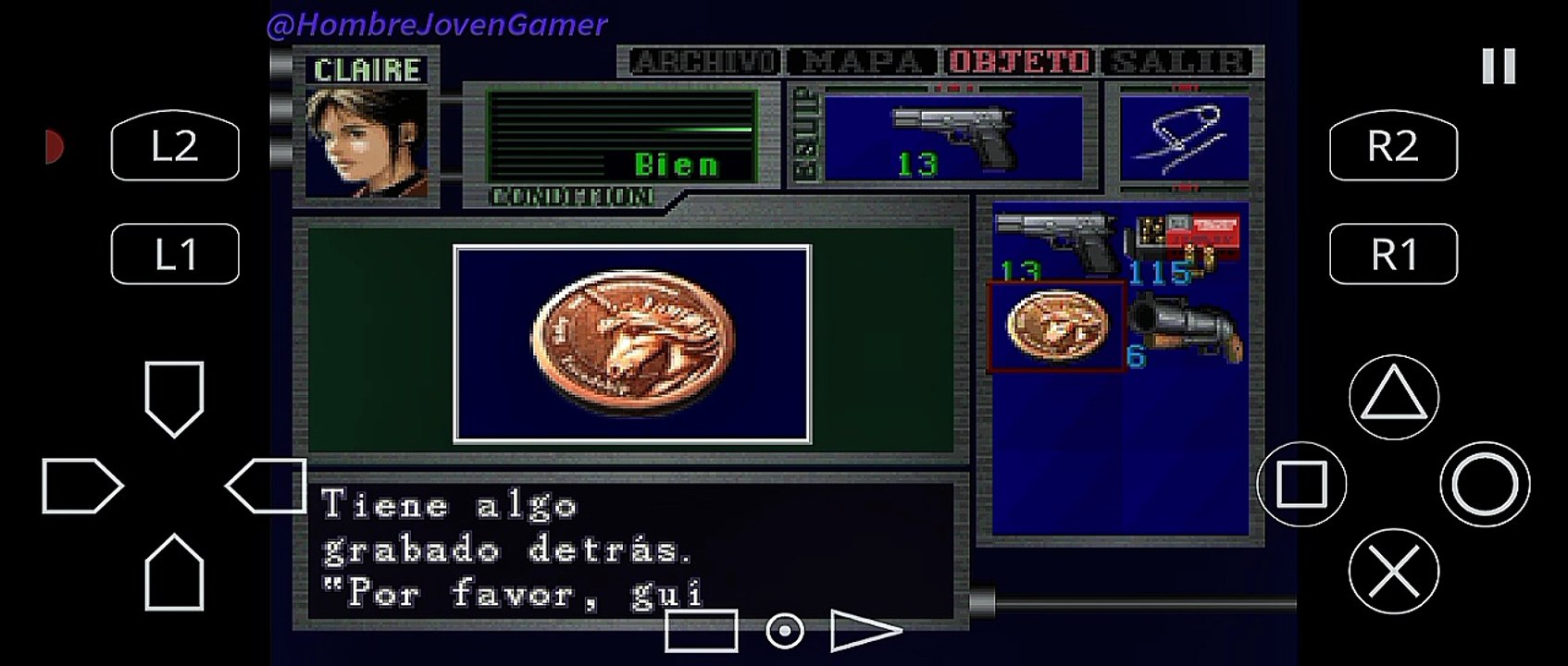 Resident Evil 2 Claire Redfield A Parte 4 DuckStation Android