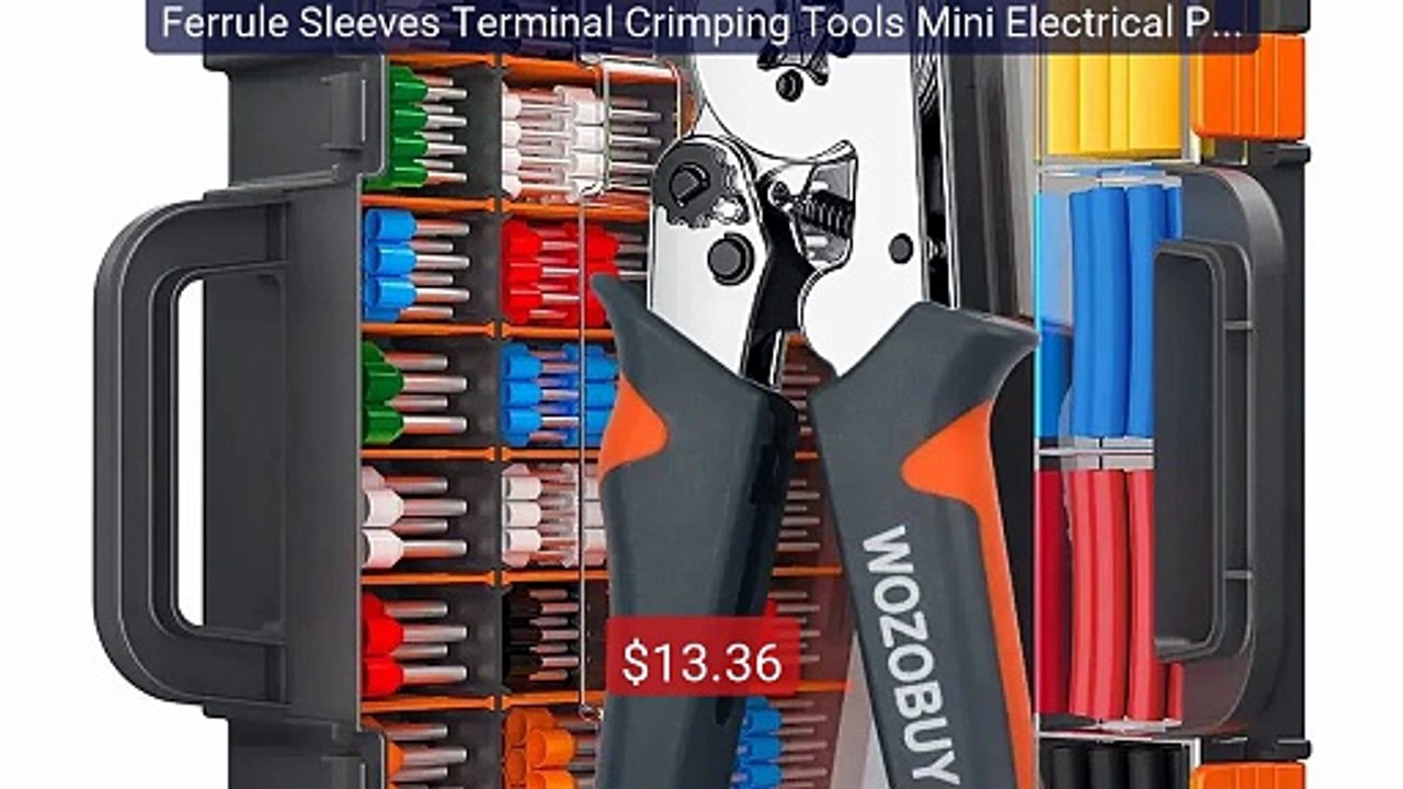 Ferrule Sleeves Terminal Crimping Tools Mini Electrical Pliers... -- Best Buy 2026 | Great Quality!