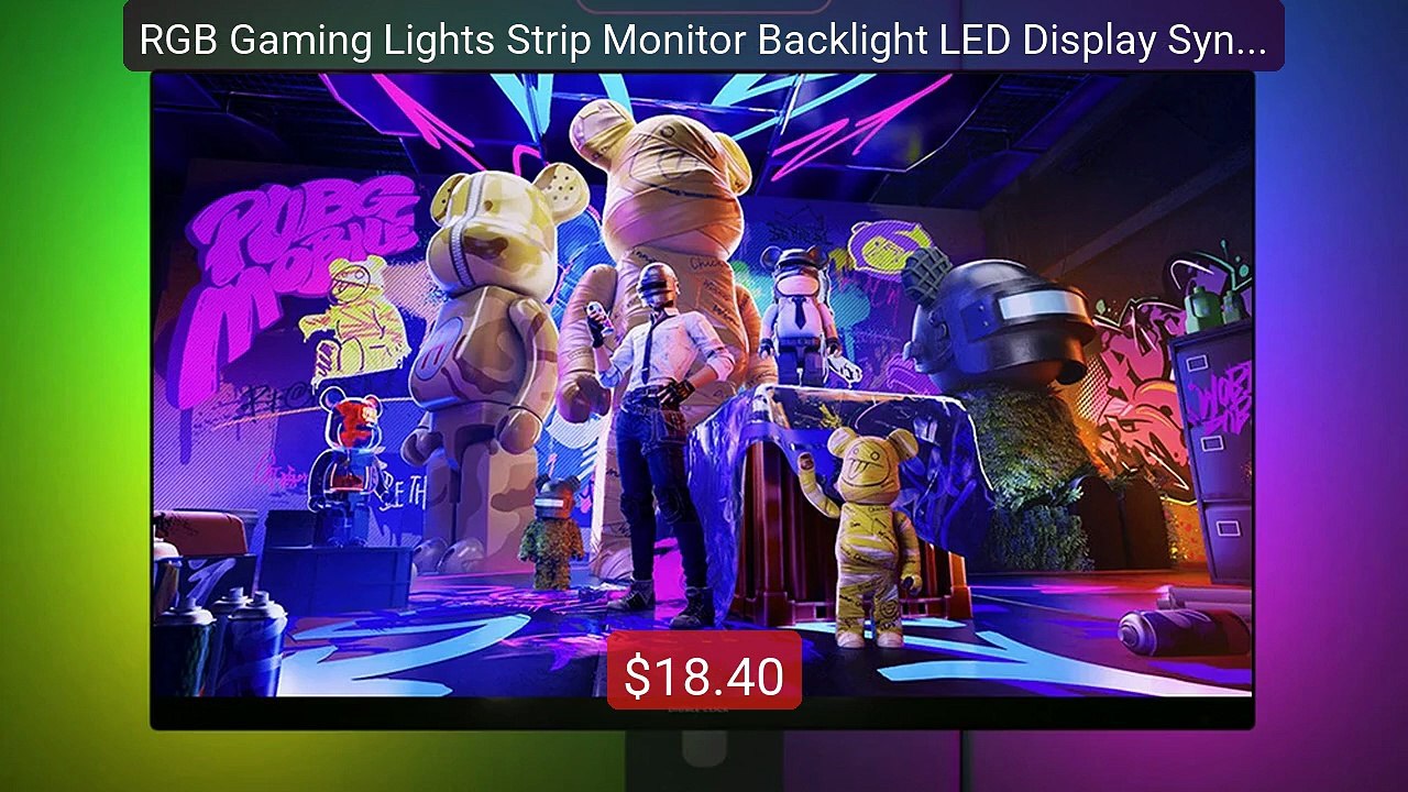 RGB Gaming Lights Strip Monitor Backlight LED Display Sync PC ... -- Hot Deal 2026 | Limited Offer!