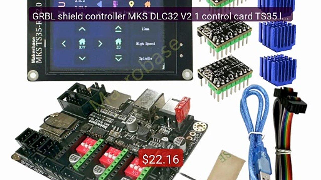 GRBL shield controller MKS DLC32 V2.1 control card TS35 lcd CNC up... -- Best Deal 2026 | Shop Now!