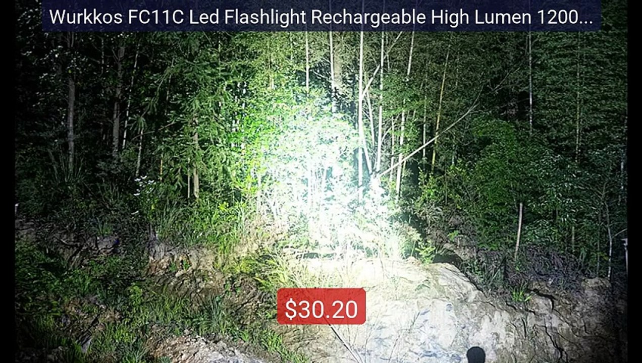 Wurkkos FC11C Led Flashlight Rechargeable High Lumen 1200 P... -- Top Pick 2026 | Unbeatable Price!