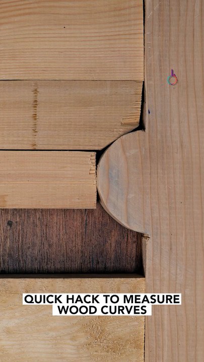 Genius Trick for Perfect Wood Curves