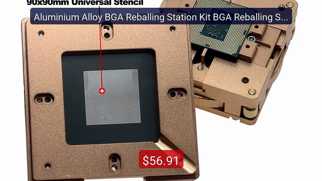 Aluminium Alloy BGA Reballing Station Kit BGA Reballing Stati... -- Amazing Value 2026 | Must Have!