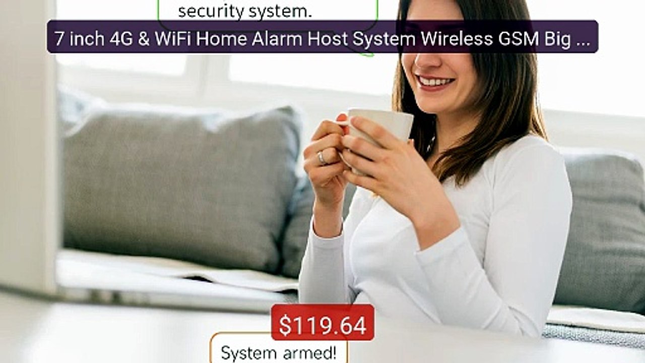 7 inch 4G & WiFi Home Alarm Host System Wireless GSM Big Screen Tou... -- Top Rated 2026 | Buy Now!
