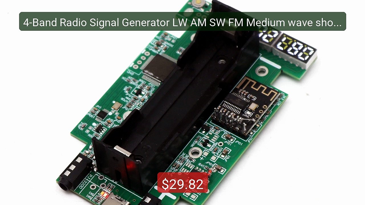 4-Band Radio Signal Generator LW AM SW FM Medium wave shortwav... -- Best Buy 2026 | Great Quality!