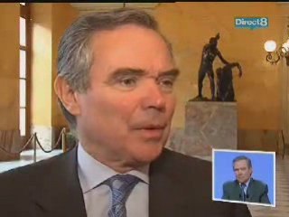 Portrait de Bernard ACCOYER sur Direct 8