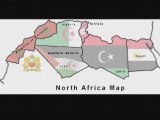 North africa map