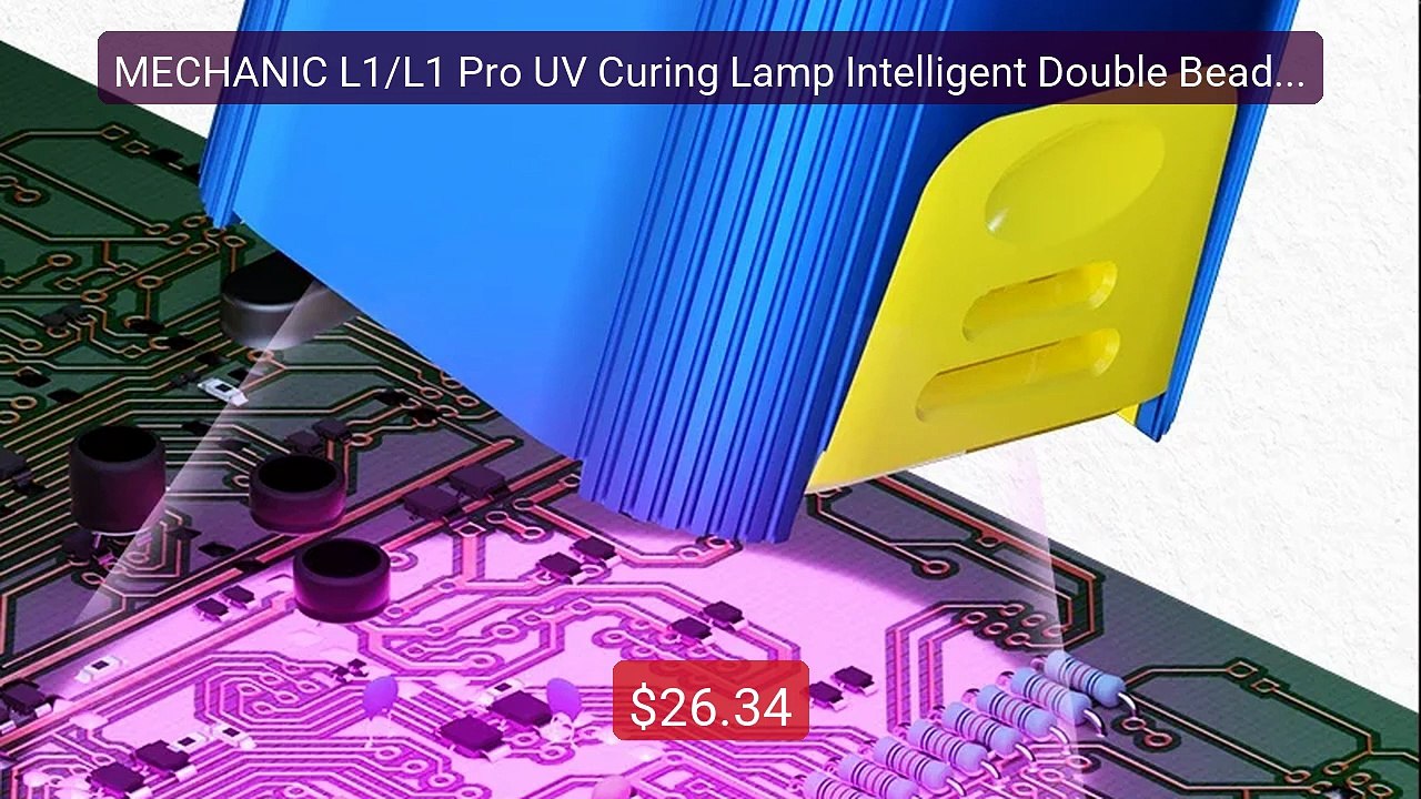 MECHANIC L1/L1 Pro UV Curing Lamp Intelligent Double Beads 7W High... -- Best Deal 2026 | Shop Now!