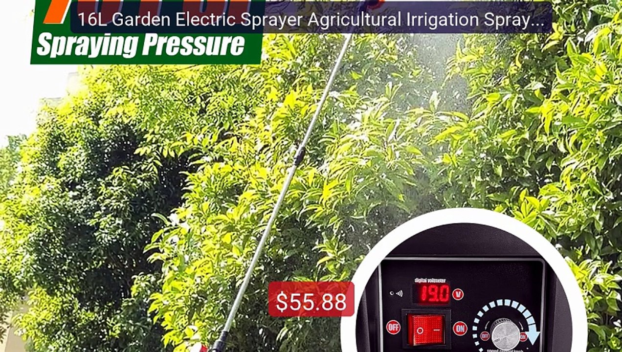 16L Garden Electric Sprayer Agricultural Irrigation Sprayer,B... -- Amazing Value 2026 | Must Have!
