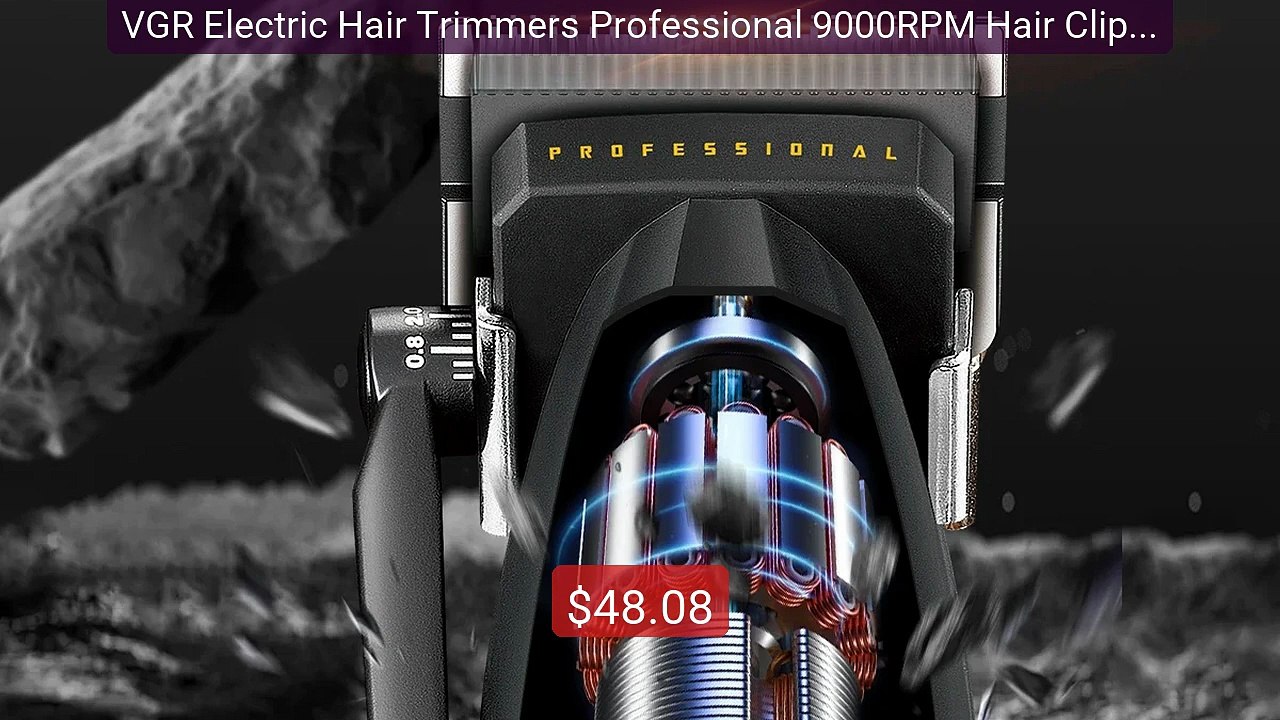 VGR Electric Hair Trimmers Professional 9000RPM Hair Clippe... -- Top Pick 2026 | Unbeatable Price!
