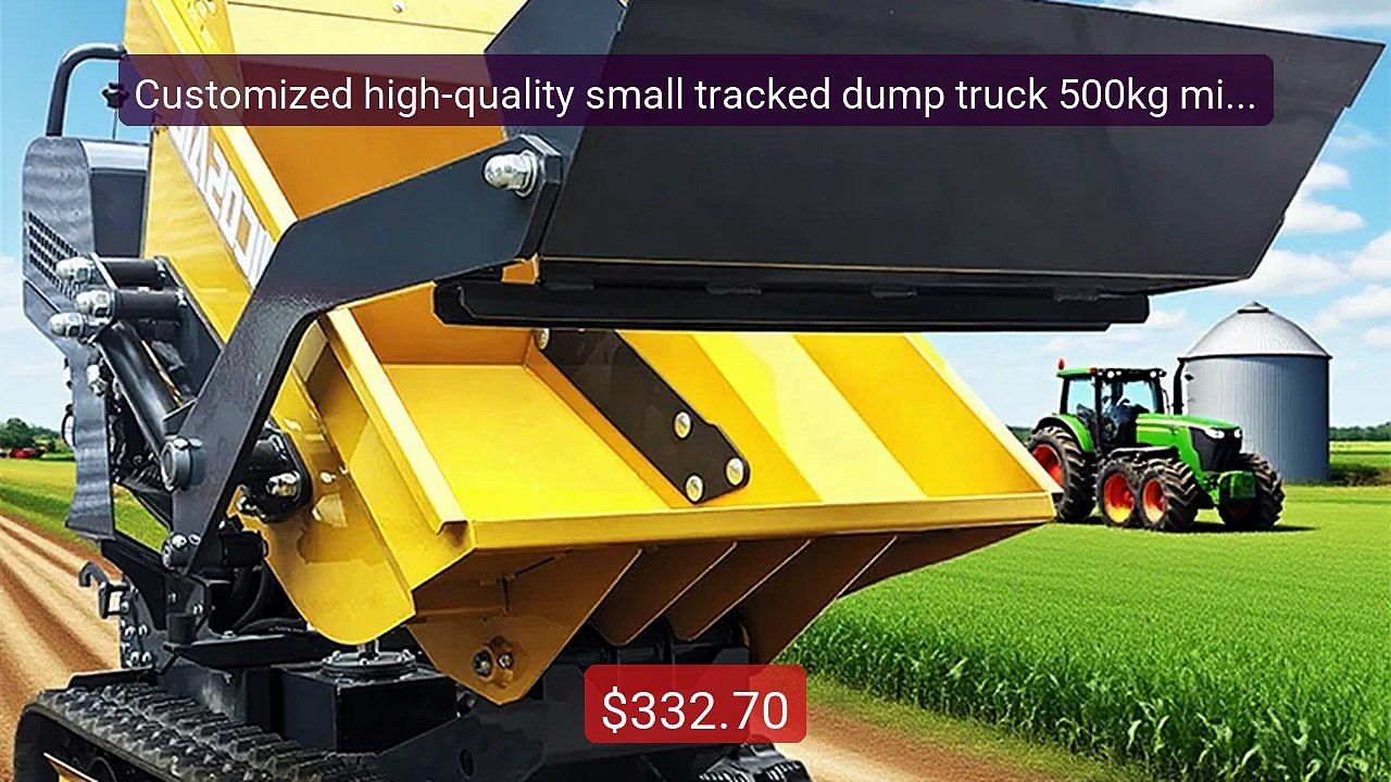 Customized high-quality small tracked dump truck 500kg mini dump t... -- Best Deal 2026 | Shop Now!
