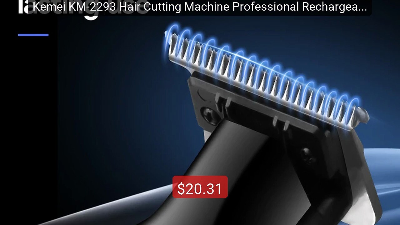 Kemei KM-2293 Hair Cutting Machine Professional Rechargeable B... -- Hot Deal 2026 | Limited Offer!