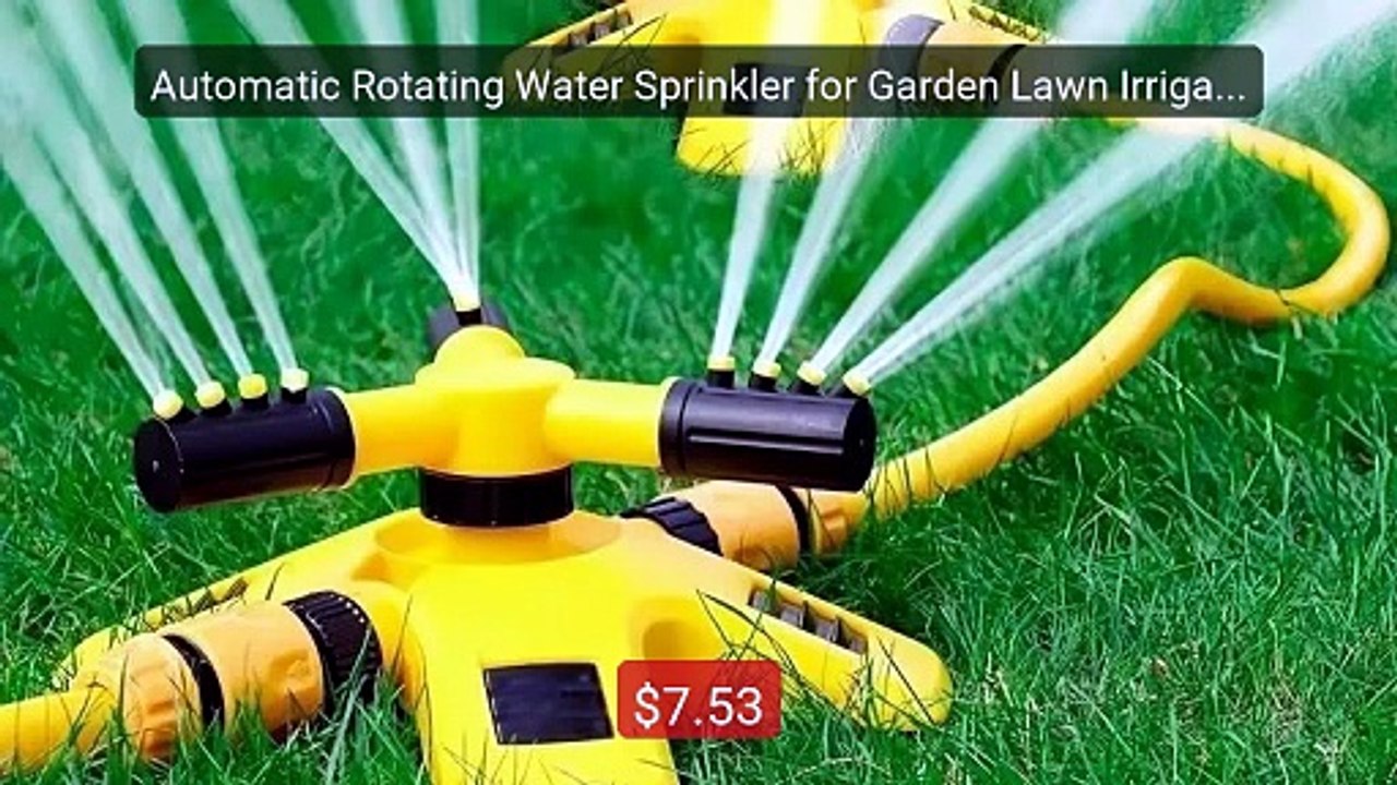 Automatic Rotating Water Sprinkler for Garden Lawn Irrigation... -- Amazing Value 2026 | Must Have!