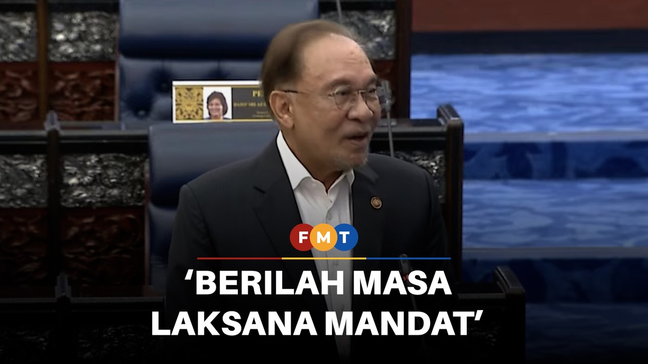 Beri masa kerajaan laksana mandat, kata AnwarBeri masa kerajaan laksana mandat, kata Anwar