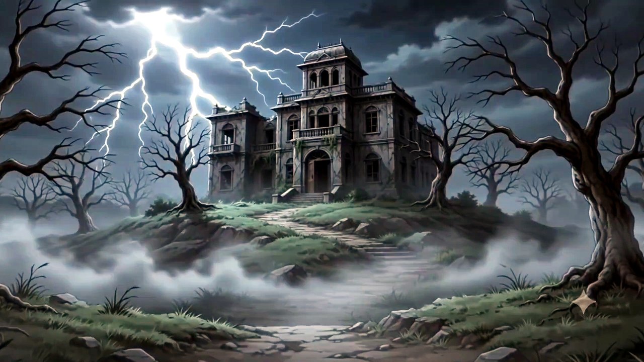 OfficialTrailerRUDRA NIWAS HAVELI (Official Trailer) | Indian Horror Animation | Aoki Studios