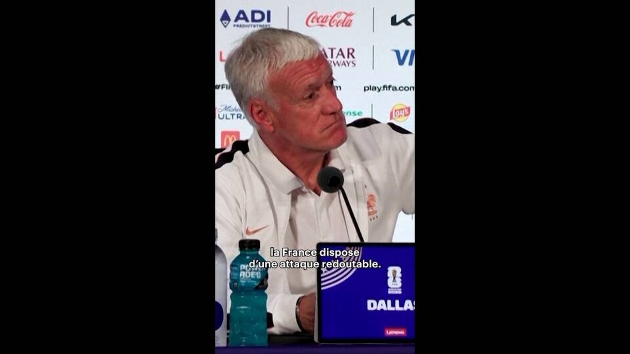 Didier Deschamps : « l'Espagne est favorite »