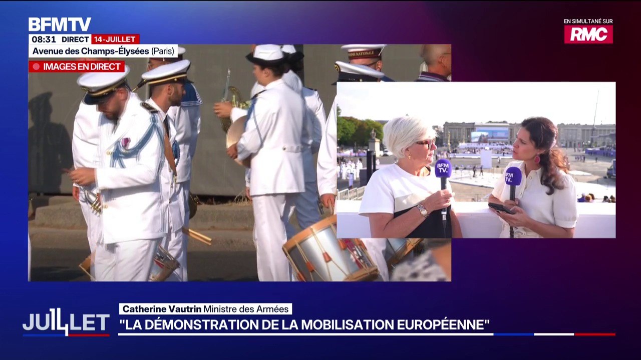 Incendies: "Pour Fontainebleau, la brigade des sapeurs-pompiers marins de Marseille a fait venir des personnes qui gèrent les sinistres", déclare Catherine Vautrin, ministre des Armées