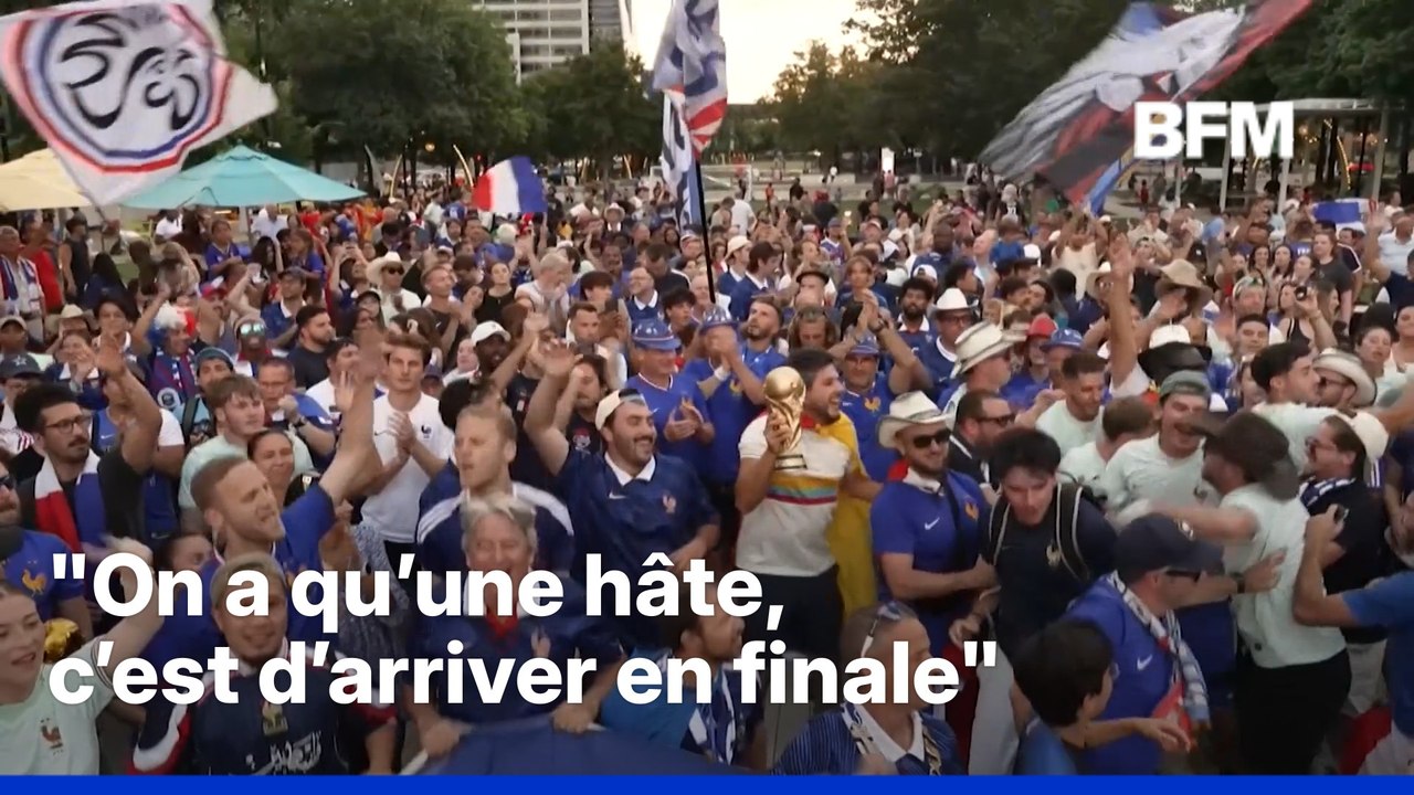 Mondial 2026: les supporters français à Dallas confiants avant le match des Bleus contre l’Espagne
